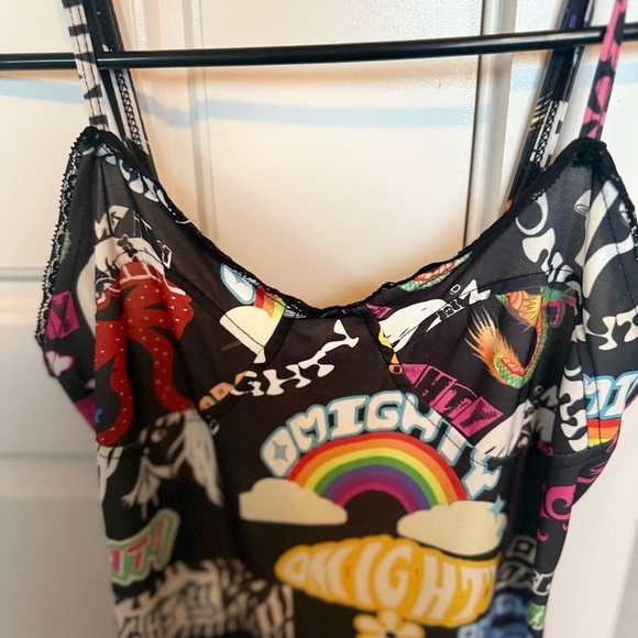 O-Mighty Logomania Dress Black - Picture 3 of 8